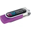 Domeable Rotate Flash Drive 2GB | https://www.bestnamebadges.com