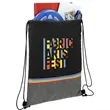 Rainbow RPET Drawstring Bag | https://www.bestnamebadges.com
