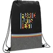 Rainbow RPET Drawstring Bag | https://www.bestnamebadges.com
