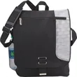 Gridlock Vertical 15" Computer Messenger Bag | https://www.bestnamebadges.com