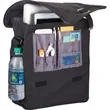 Gridlock Vertical 15" Computer Messenger Bag | https://www.bestnamebadges.com