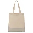 Silver Line Cotton Convention Tote | https://www.bestnamebadges.com