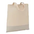 Silver Line Cotton Convention Tote | https://www.bestnamebadges.com