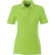 Women's BELMONT Short Sleeve Polo | https://www.bestnamebadges.com