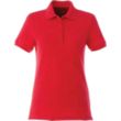 Women's BELMONT Short Sleeve Polo | https://www.bestnamebadges.com