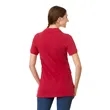Women's BELMONT Short Sleeve Polo | https://www.bestnamebadges.com