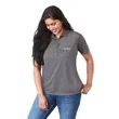 Women's DADE Short Sleeve Polo | https://www.bestnamebadges.com