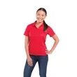 Women's DADE Short Sleeve Polo | https://www.bestnamebadges.com