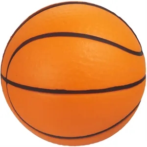 Basketball Stress Reliever | https://www.bestnamebadges.com