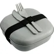 Wheat Straw Food Storage with Utensils | https://www.bestnamebadges.com