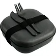 Wheat Straw Food Storage with Utensils | https://www.bestnamebadges.com