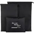 Recycled Travel Bag Set | https://www.bestnamebadges.com