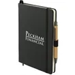 5.5" x 8.5" Cactus Leather Bound Journal Set | https://www.bestnamebadges.com