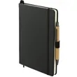 5.5" x 8.5" Cactus Leather Bound Journal Set | https://www.bestnamebadges.com