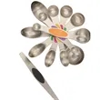 Kitchi Magnetic Measuring Spoon Set | https://www.bestnamebadges.com