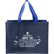 RPET Laminated Matte Shopper Tote | https://www.bestnamebadges.com