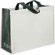 RPET Laminated Matte Shopper Tote | https://www.bestnamebadges.com