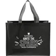RPET Laminated Matte Shopper Tote | https://www.bestnamebadges.com