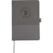 5.5" x 8.5" FSC® Recycled Ribbed Bound Journal | https://www.bestnamebadges.com