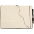 5.5" x 8.5" FSC® Recycled Ribbed Bound Journal | https://www.bestnamebadges.com