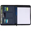 Puffer Zippered Padfolio with FSC© Recycled Paper | https://www.bestnamebadges.com