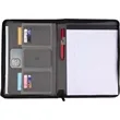 Puffer Zippered Padfolio with FSC© Recycled Paper | https://www.bestnamebadges.com