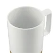 Bates 15oz Ceramic Mug w/ Cork Base | https://www.bestnamebadges.com