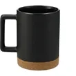 Bates 15oz Ceramic Mug w/ Cork Base | https://www.bestnamebadges.com
