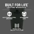 Stanley Stay-Chill Stacking Pint 16oz | https://www.bestnamebadges.com