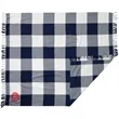 Field & Co. 100% Organic Cotton Check Throw Blanke | https://www.bestnamebadges.com