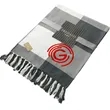 Field & Co. 100% Organic Cotton Check Throw Blanke | https://www.bestnamebadges.com