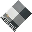 Field & Co. 100% Organic Cotton Check Throw Blanke | https://www.bestnamebadges.com