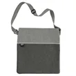 Double Heather RPET Crossbody Tote | https://www.bestnamebadges.com