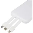 UL Listed 5,000 mAh Power Bank with Multi-Cables | https://www.bestnamebadges.com