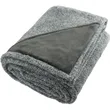 Heathered Fuzzy Fleece Blanket | https://www.bestnamebadges.com
