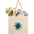 Dual Carry 6oz Organic Cotton Tote | https://www.bestnamebadges.com