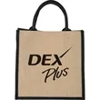 Medium Jute Gift Tote | https://www.bestnamebadges.com
