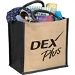 Medium Jute Gift Tote | https://www.bestnamebadges.com
