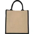 Medium Jute Gift Tote | https://www.bestnamebadges.com