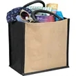 Medium Jute Gift Tote | https://www.bestnamebadges.com