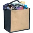Medium Jute Gift Tote | https://www.bestnamebadges.com