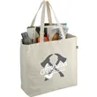 Hemp Cotton 11oz Carry-All Tote | https://www.bestnamebadges.com