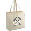 Hemp Cotton 11oz Carry-All Tote | https://www.bestnamebadges.com