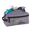 Graphite Travel Pouch | https://www.bestnamebadges.com