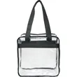 Game Day Clear Zippered Safety Tote | https://www.bestnamebadges.com