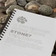 5' x 7' Mineral Stone Field Spiral Notebook | https://www.bestnamebadges.com