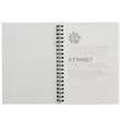 5' x 7' Mineral Stone Field Spiral Notebook | https://www.bestnamebadges.com