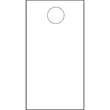 4.25 X 8 Inch Full Color Door Hanger | https://www.bestnamebadges.com