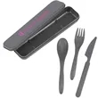 Bamboo Fiber Cutlery Set | https://www.bestnamebadges.com