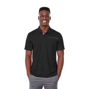 Men's WILCOX Short Sleeve Polo | https://www.bestnamebadges.com